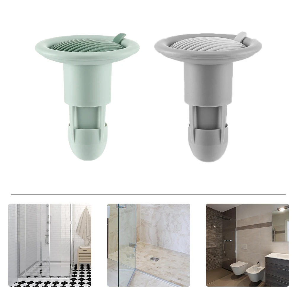 2 Pcs Silicone Drain Device Stopper Shower Odor Trap Floor Cover Proof Filter for Sewer
2 Pcs Silicone Drain Device Stopper Shower Odor Trap Floor Cover Proof Filter for Sewer