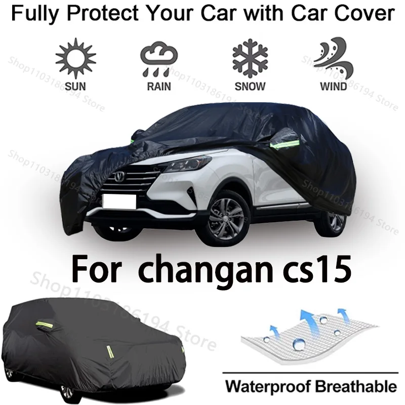 Full Car Cover For ChangAn CS15 Outdoor Protective Gear-Snowproof, Sunshield, Waterproof and Dustproof Automobile Accessories
Full Car Cover For ChangAn CS15 Outdoor Protective Gear-Snowproof, Sunshield, Waterproof and Dustproof Automobile Accessories