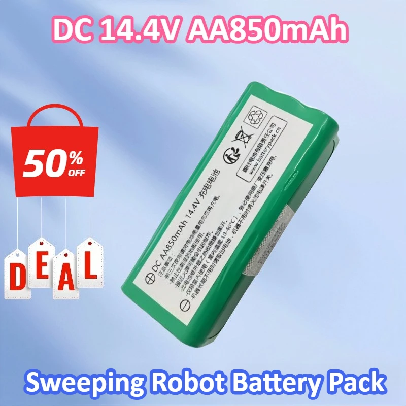 Brand New DC 14.4V AA850mAh Rechargeable Battery Pack for Sweeping Robot High Qualty Batteries
Brand New DC 14.4V AA850mAh Rechargeable Battery Pack for Sweeping Robot High Qualty Batteries