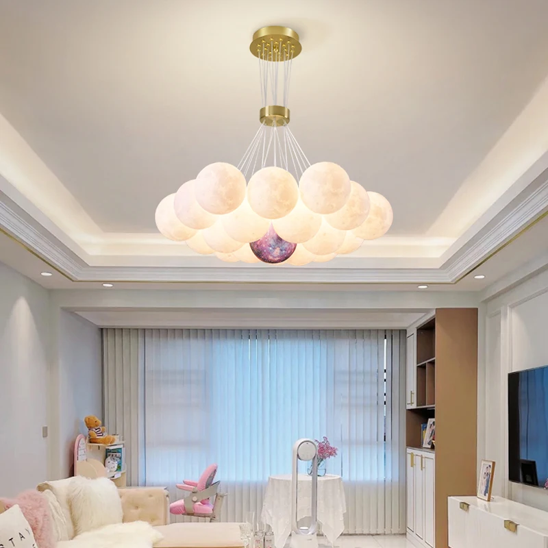 Global Glass Kid's Bedroom Chandelier Ball Pendant Light Nordic Decor for Kitchen Living Dining Children's Girls's Room Led Lamp
Global Glass Kid's Bedroom Chandelier Ball Pendant Light Nordic Decor for Kitchen Living Dining Children's Girls's Room Led Lamp