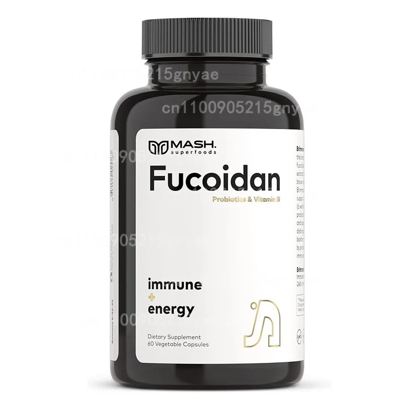Fucoidan 500 мг капсулы с иммунной добавкой - 60 дней - экстракт коричневых водорослей - травяные антиоксиданты для поддержки здоровья кожи
Fucoidan 500 мг капсулы с иммунной добавкой - 60 дней - экстракт коричневых водорослей - травяные антиоксиданты для поддержки здоровья кожи
