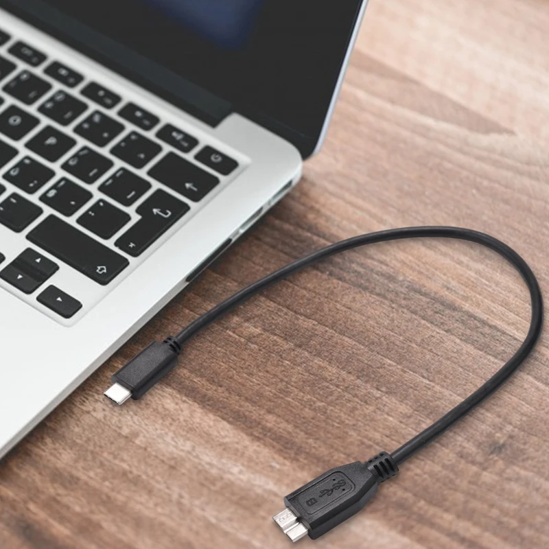 Кабель для жесткого диска, USB 3.1 Type-C (штекер) - USB 3.0 Micro-B (штекер) для передачи данных, для планшетов и телефонов
Кабель для жесткого диска, USB 3.1 Type-C (штекер) - USB 3.0 Micro-B (штекер) для передачи данных, для планшетов и телефонов