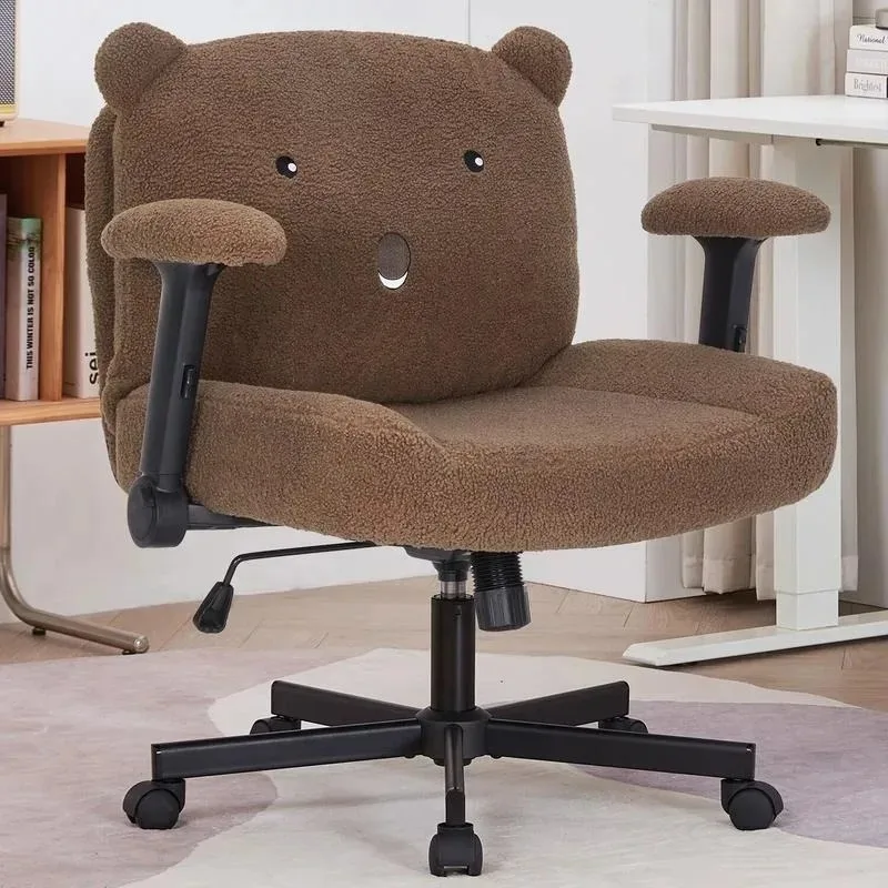 Criss Cross Chair with Wheels and Arms, Cross Legged Office Chair with Wide Seat, Adjustable Cute Comfy Desk Chairs for Home Office, Bedroom, Vanity, Brown
Criss Cross Chair with Wheels and Arms, Cross Legged Office Chair with Wide Seat, Adjustable Cute Comfy Desk Chairs for Home Office, Bedroom, Vanity, Brown