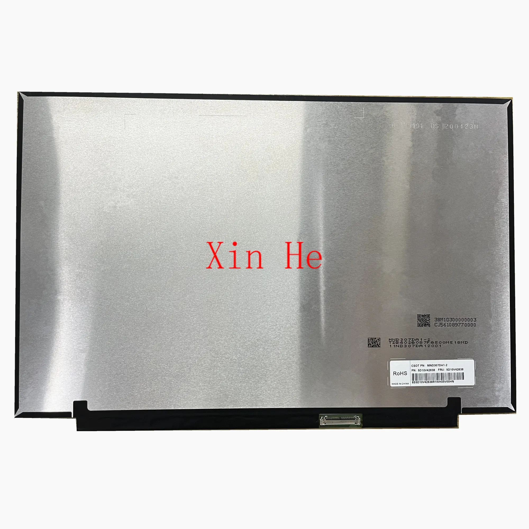 MND307DA1-2 13.3'' Laptop LCD Screen Panel 2560*1600 EDP 40 PINS 72% NTSC FRU: 5D10V42638
MND307DA1-2 13.3'' Laptop LCD Screen Panel 2560*1600 EDP 40 PINS 72% NTSC FRU: 5D10V42638