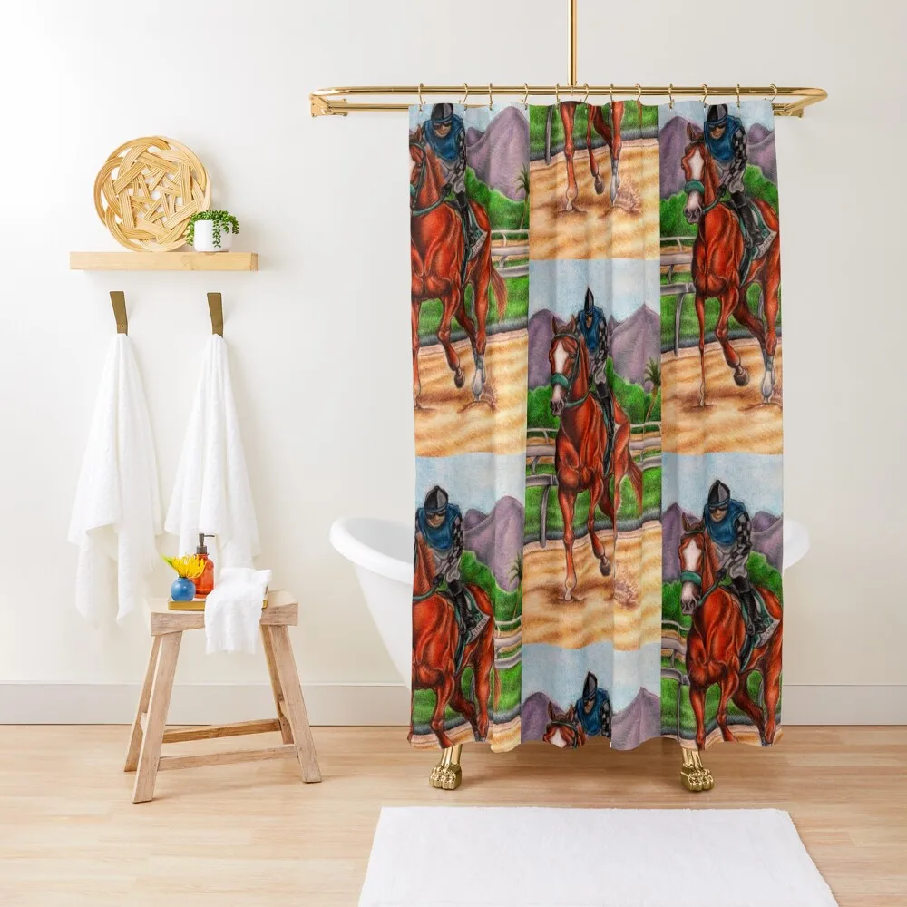 Stilleto Boy racehorse Shower Curtain Shower Bathroom Cover Shower Waterproof Curtain
Stilleto Boy racehorse Shower Curtain Shower Bathroom Cover Shower Waterproof Curtain