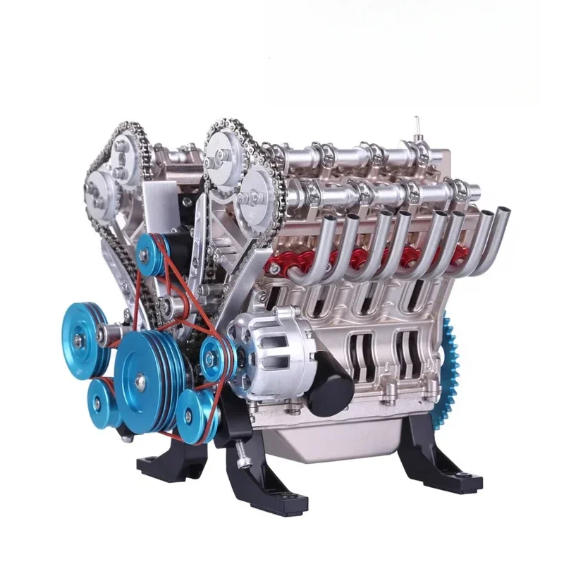 Metal V8 eight-cylinder engine assembled model car engine can be started
Metal V8 eight-cylinder engine assembled model car engine can be started