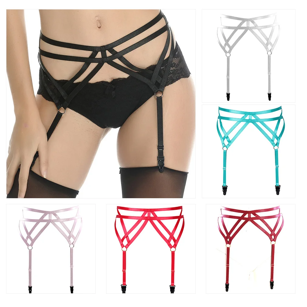 Women Sexy Body Harness Belt Red Stockings Garter Hollow Leg Ring Bondage Stocking Elastic High Waist Suspender Belt Body Cage
Women Sexy Body Harness Belt Red Stockings Garter Hollow Leg Ring Bondage Stocking Elastic High Waist Suspender Belt Body Cage