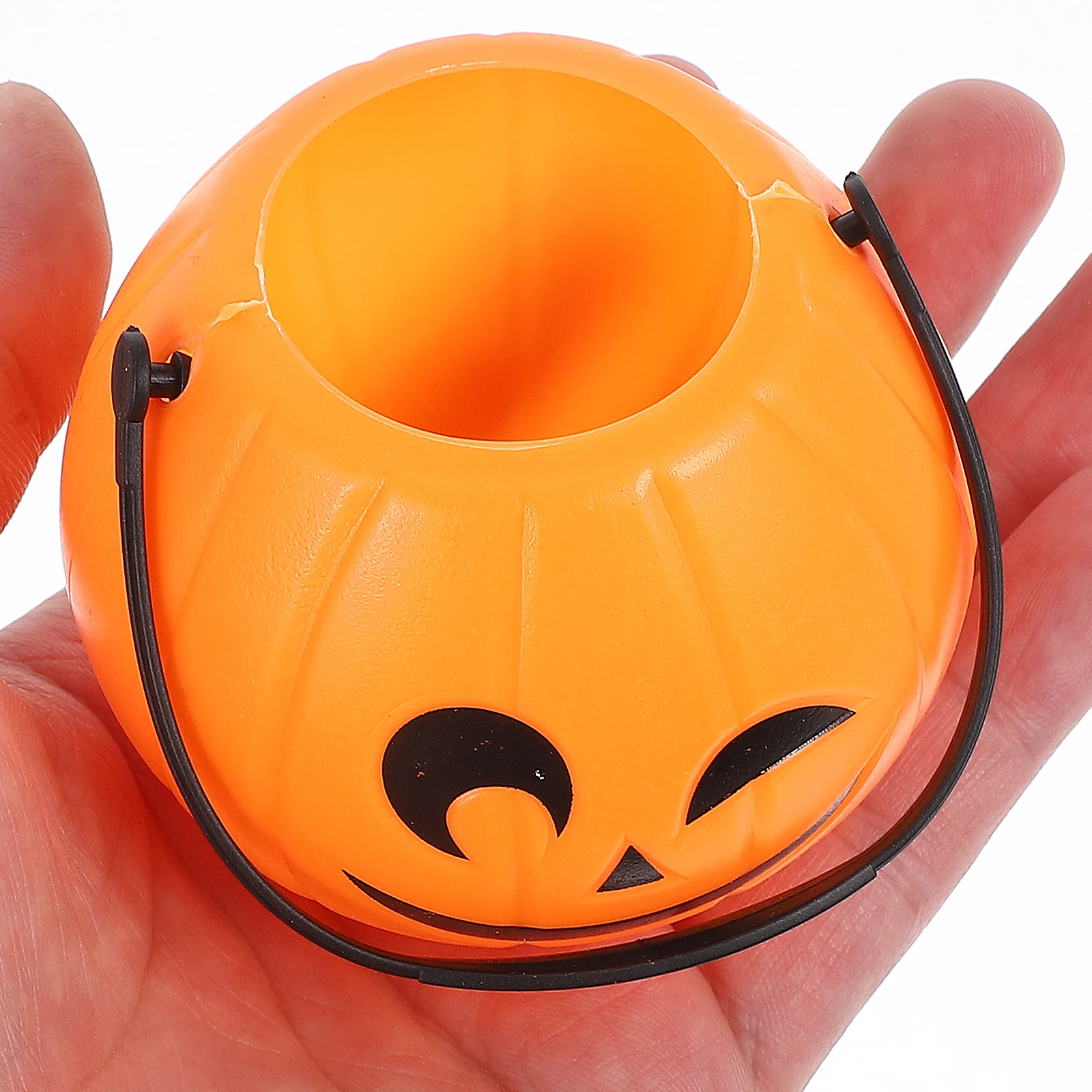 4 Pcs Pumpkin Bucket Portable Halloween Decor Mini Plastic Candy Jars Treat Pail Kids Trick Or Treating Storage Containers
4 Pcs Pumpkin Bucket Portable Halloween Decor Mini Plastic Candy Jars Treat Pail Kids Trick Or Treating Storage Containers