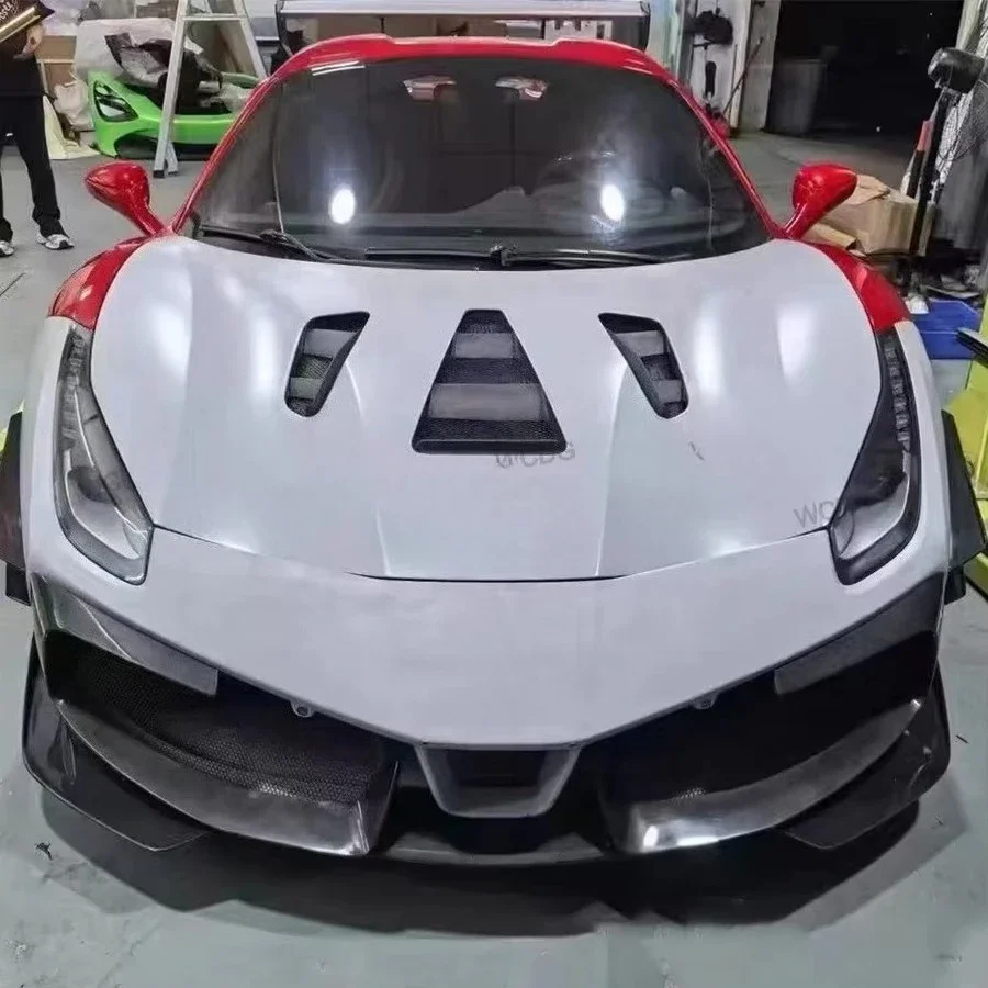 GT-3 Style Dry Carbon Fiber Body Kit forFerrari 488 GTB 2015-2019 GT3 Half Carbon Fiber Bumper Side Skirt Rear Wing Car Bodykit
GT-3 Style Dry Carbon Fiber Body Kit forFerrari 488 GTB 2015-2019 GT3 Half Carbon Fiber Bumper Side Skirt Rear Wing Car Bodykit