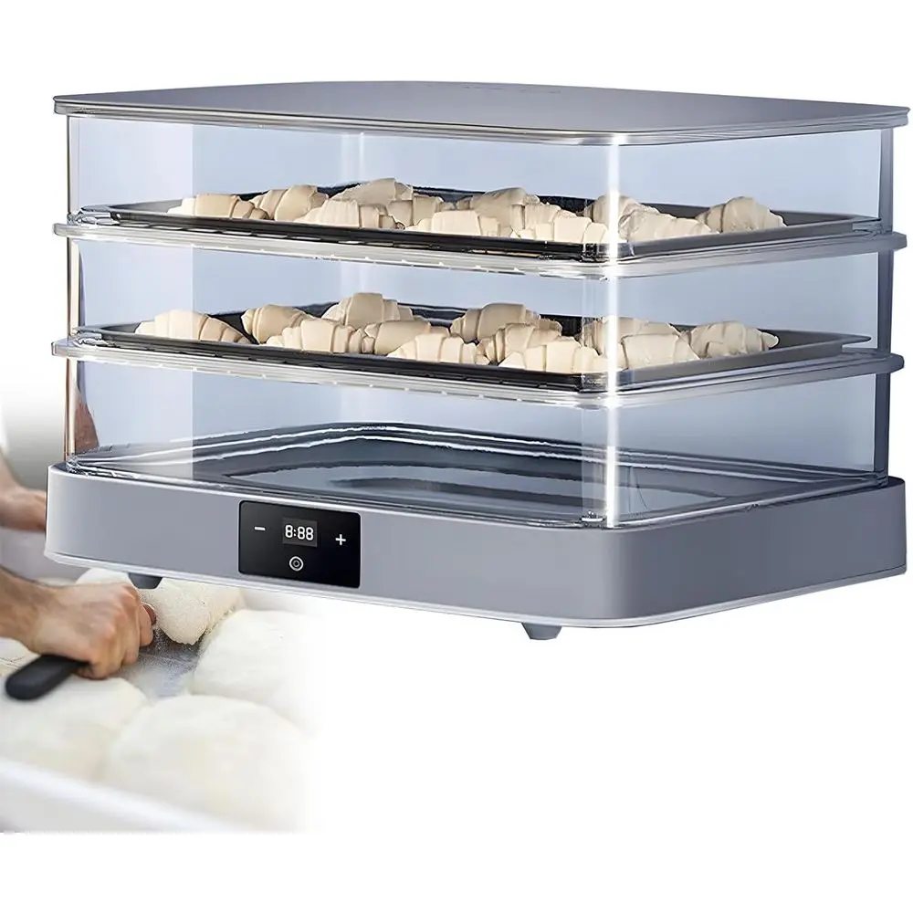 Паровая камера для расстойки теста на 40 л со съемным электрическим миксером, регулировкой температуры и таймером, автоматическим контролем влажности для домашней выпечки
Паровая камера для расстойки теста на 40 л со съемным электрическим миксером, регулировкой температуры и таймером, автоматическим контролем влажности для домашней выпечки