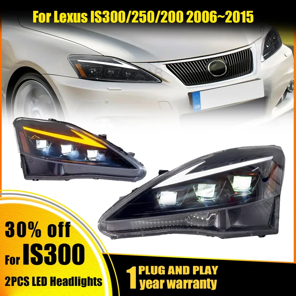 Пара автомобильных фар в сборе для Lexus IS300/250/200 2006-12 светодиодных мерцающих плавающих вод Plug and Play, фары DRL
Пара автомобильных фар в сборе для Lexus IS300/250/200 2006-12 светодиодных мерцающих плавающих вод Plug and Play, фары DRL