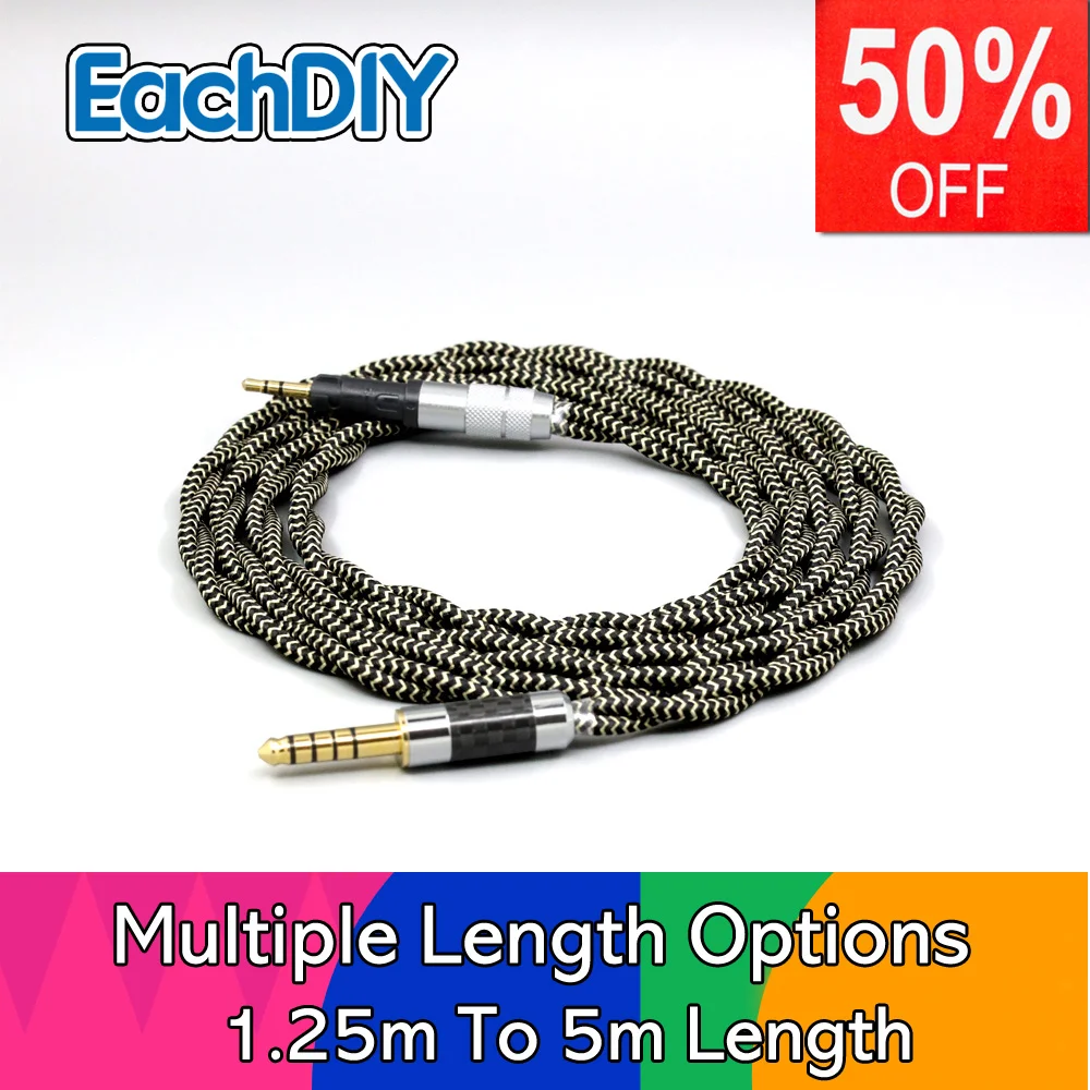 2 Core 2.8mm Litz OFC Earphone Shield Braided Sleeve Cable For Audio Technica ATH-M50x ATH-M40x ATH-M70x ATH-M60x LN008072
2 Core 2.8mm Litz OFC Earphone Shield Braided Sleeve Cable For Audio Technica ATH-M50x ATH-M40x ATH-M70x ATH-M60x LN008072