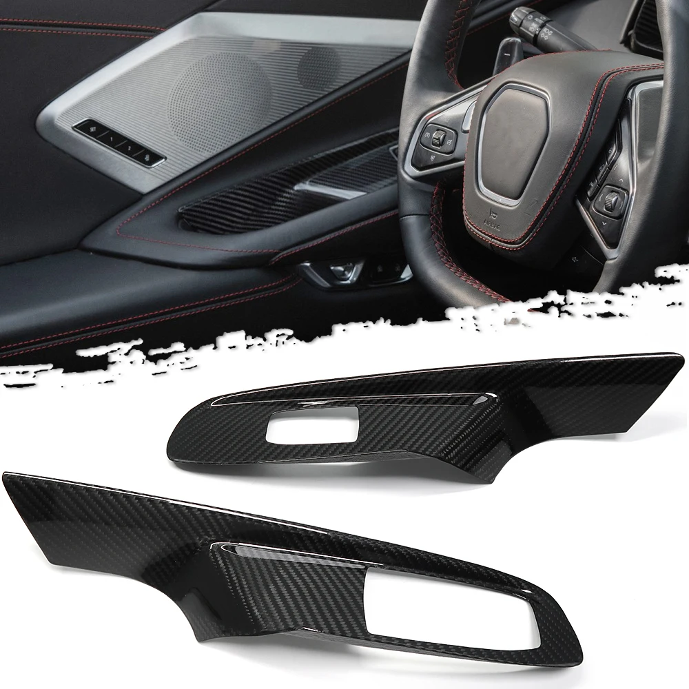 Углеродное волокно для Corvette C8 Stingray Coupe Convertible 2020 2021 2022-2024, кнопки для подъема оконного стекла автомобиля, накладка на рамку
Углеродное волокно для Corvette C8 Stingray Coupe Convertible 2020 2021 2022-2024, кнопки для подъема оконного стекла автомобиля, накладка на рамку