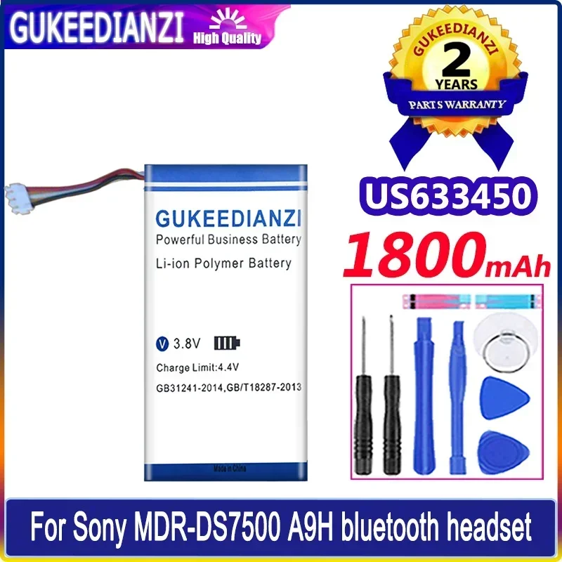 Wireless Headphones Battery for Sony MDR-DS7500: 1800mAh Bluetooth Headset Power
Wireless Headphones Battery for Sony MDR-DS7500: 1800mAh Bluetooth Headset Power