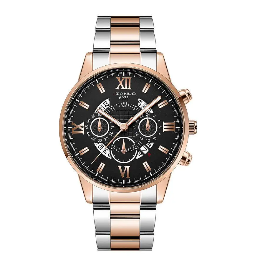 Luxury Men's Steel Strap Luminous Calendar Watch Business Fashion Wristwatch Sports Watch Men's Gifts
Luxury Men's Steel Strap Luminous Calendar Watch Business Fashion Wristwatch Sports Watch Men's Gifts