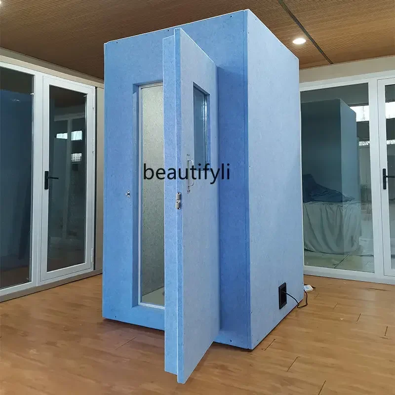 ls 51 Recording studio Soundproof room Small mobile removable sound insulation room Silent compartment
ls 51 Recording studio Soundproof room Small mobile removable sound insulation room Silent compartment