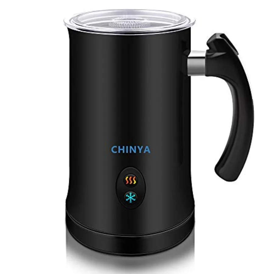 Electric milk frother for hot and cold milk foam, stainless steel double-wall non-stick automatic steamer for cappuccino, coffe
Electric milk frother for hot and cold milk foam, stainless steel double-wall non-stick automatic steamer for cappuccino, coffe