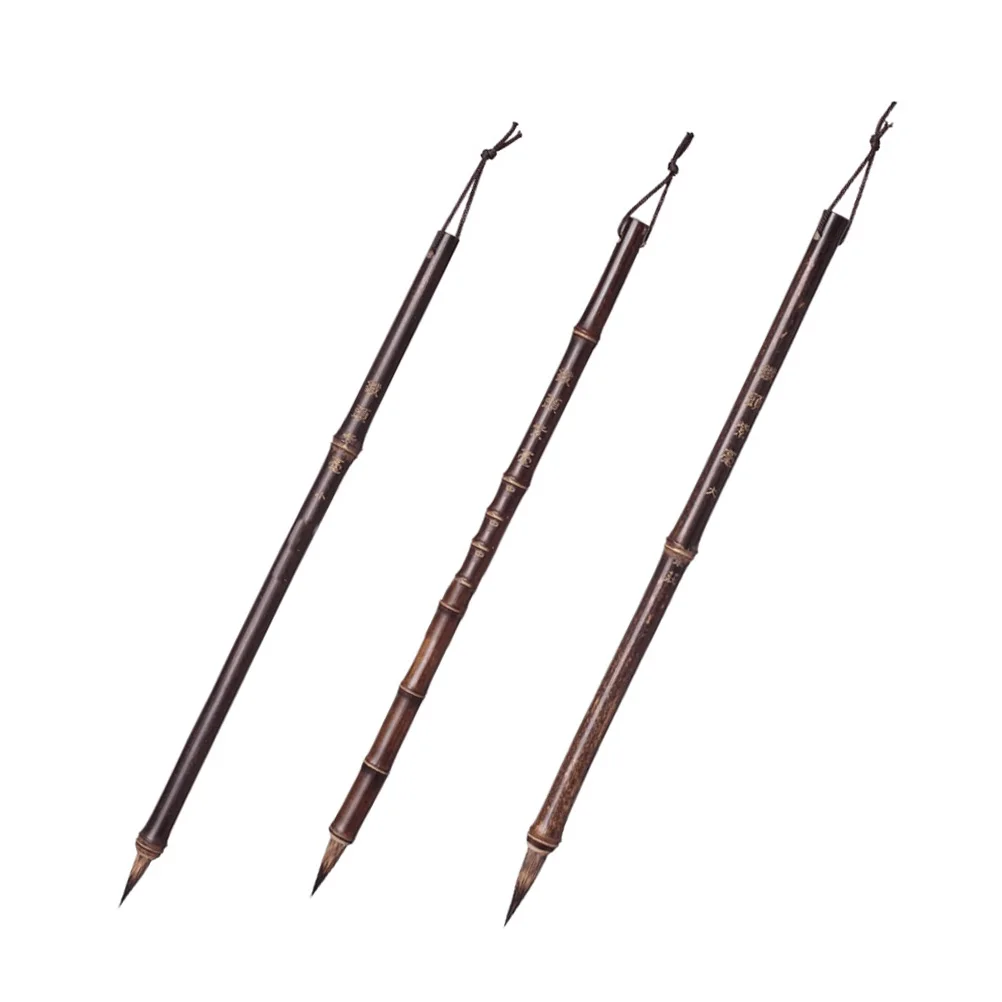 3 Pcs Calligraphy Brush Bamboo Wood H Purple Hair Student DIY Writing Tool Watercolor Painting Art Stationery Gift
3 Pcs Calligraphy Brush Bamboo Wood H Purple Hair Student DIY Writing Tool Watercolor Painting Art Stationery Gift