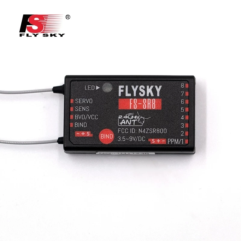 Новинка 【SR8】 Двухантенный двунаправленный приемник FLYSKY 8-CH с протоколом ANT, совместимый с различными моделями
Новинка 【SR8】 Двухантенный двунаправленный приемник FLYSKY 8-CH с протоколом ANT, совместимый с различными моделями