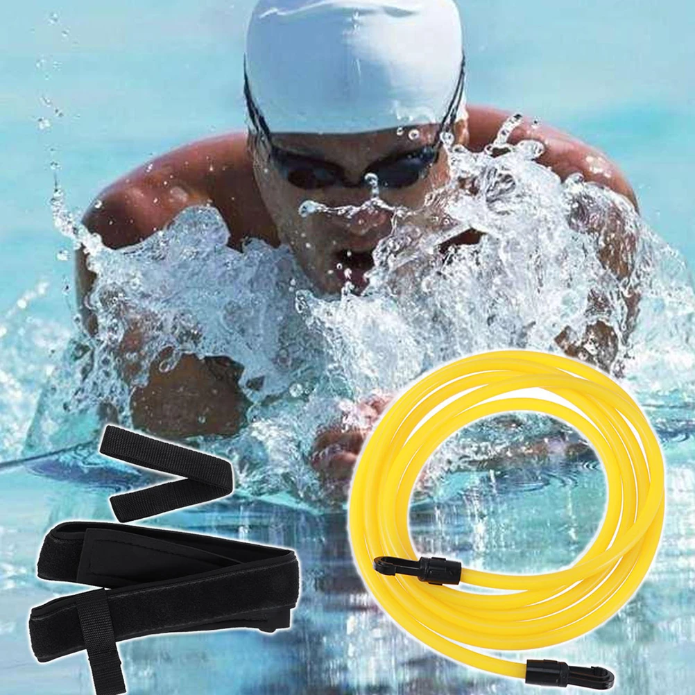 1 set Swim Resistance Belt Elastic Trainer for Pool Aerobics Equipment Strength Training Low Impact Fitness
1 set Swim Resistance Belt Elastic Trainer for Pool Aerobics Equipment Strength Training Low Impact Fitness