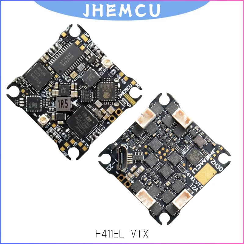 JHEMCU Новый контроллер полета F411ELVTX F411 12A 4in1 ESC 5.8G 400mW VTX ELRS 2.4G RX AIO 25,5X25,5 мм 1-2S для FPV дронов
JHEMCU Новый контроллер полета F411ELVTX F411 12A 4in1 ESC 5.8G 400mW VTX ELRS 2.4G RX AIO 25,5X25,5 мм 1-2S для FPV дронов