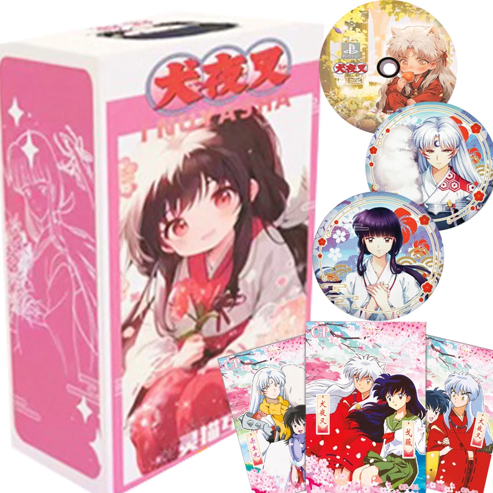 Коллекционные карты Inuyasha, японские аниме, Higurashi Kagome Sesshoumaru Rin, милые и романтичные карты MCP, детские игрушки, подарки на день рождения
Коллекционные карты Inuyasha, японские аниме, Higurashi Kagome Sesshoumaru Rin, милые и романтичные карты MCP, детские игрушки, подарки на день рождения