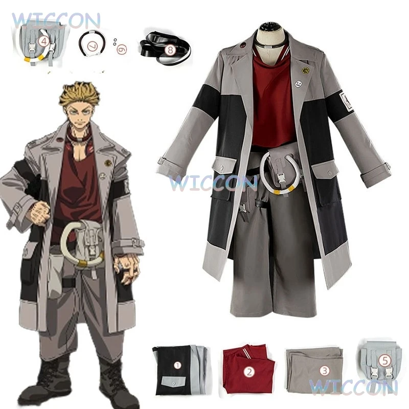 Enjin Cosplay Costume Uniform Earrings Choker Akuta Cleaners Halloween Party for Women Men Carnival Prop Anime Gachiakuta
Enjin Cosplay Costume Uniform Earrings Choker Akuta Cleaners Halloween Party for Women Men Carnival Prop Anime Gachiakuta