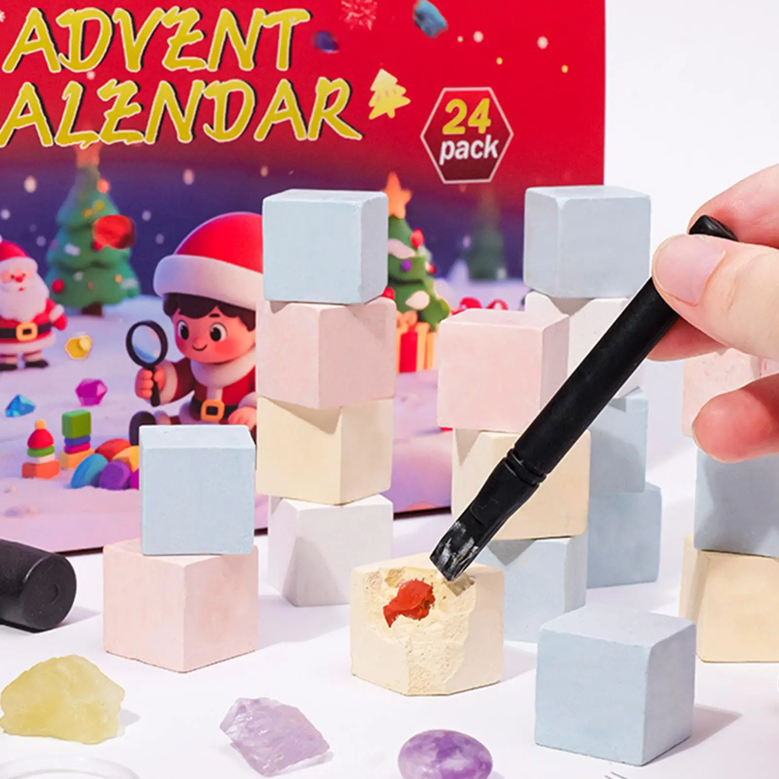 Christmas Advent Calendar 24 Days Rock Collection Christmas Countdown Calendar Rock Crystal Stone Christmas Kids Gifts
Christmas Advent Calendar 24 Days Rock Collection Christmas Countdown Calendar Rock Crystal Stone Christmas Kids Gifts