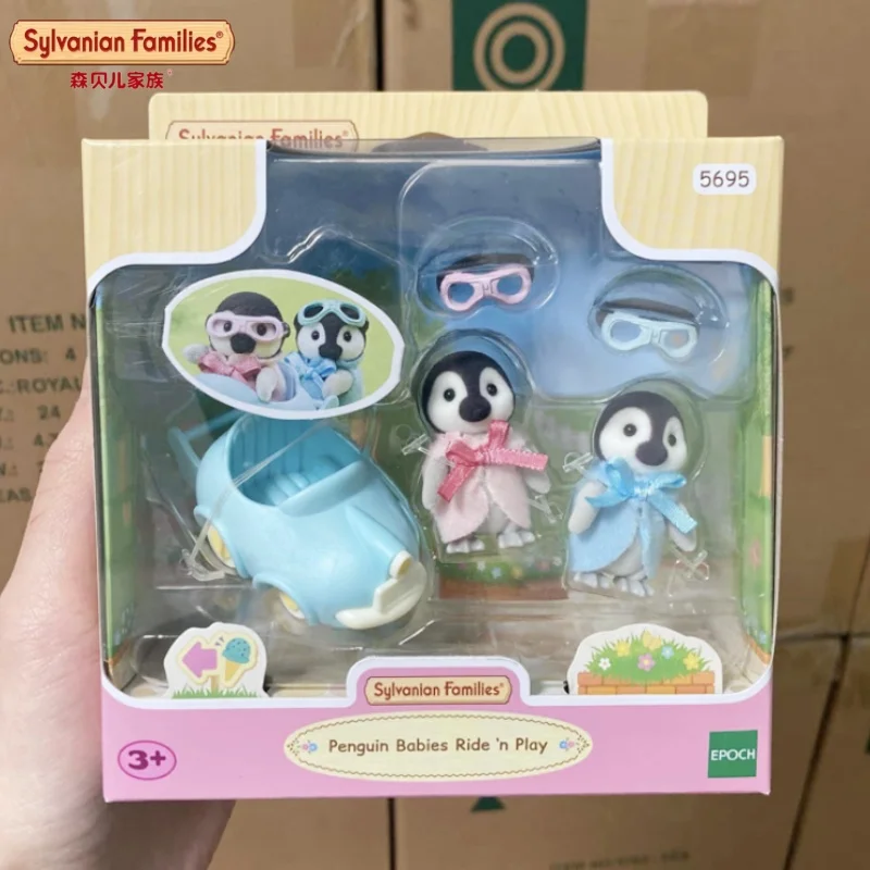 New Sylvanian Families Penguin Babies Ride 'n Play Series Figure Set Pvc Statue Model Doll Collection Ornaments Gifts Toys
New Sylvanian Families Penguin Babies Ride 'n Play Series Figure Set Pvc Statue Model Doll Collection Ornaments Gifts Toys