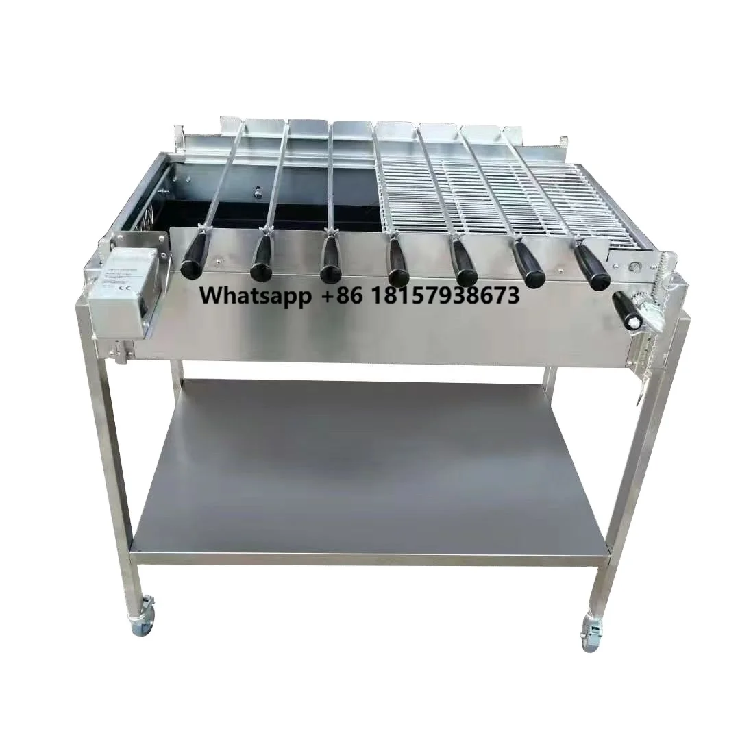 Brazilian BBQ Skewer Grill Rotator BBQ Grill Skewer Chain Set Cyprus BBQ Rotisserie Grills
Brazilian BBQ Skewer Grill Rotator BBQ Grill Skewer Chain Set Cyprus BBQ Rotisserie Grills