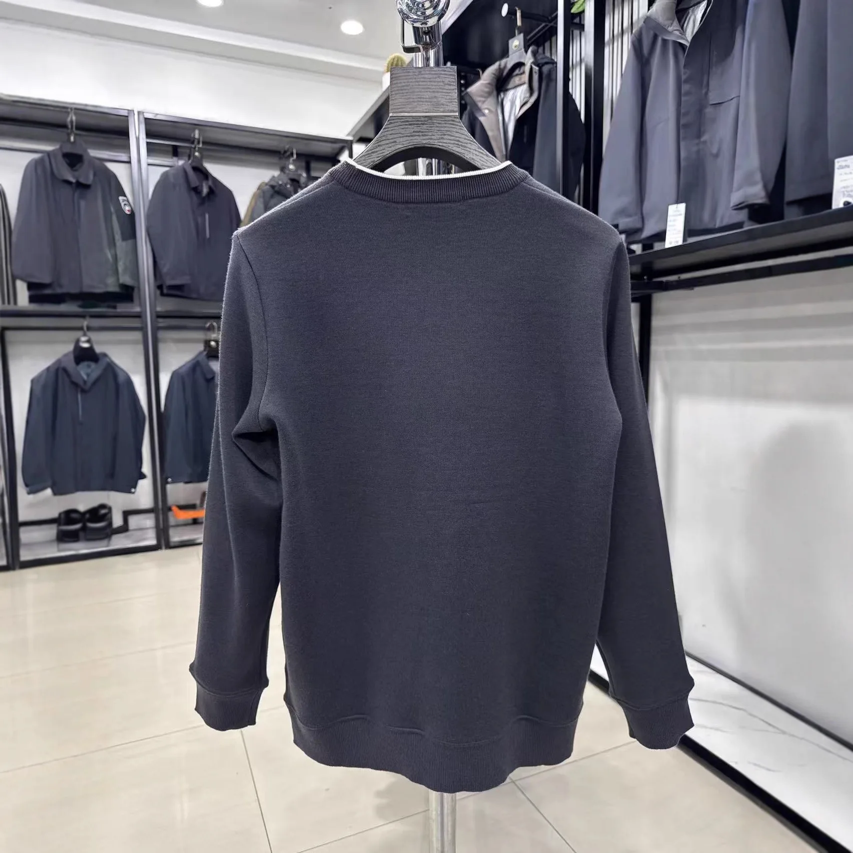 Thiened Fce Knitted Sweater Men's Soft Warm Winter Casual Long Sve round Ne Colion Color M Model 4U00A
Thiened Fce Knitted Sweater Men's Soft Warm Winter Casual Long Sve round Ne Colion Color M Model 4U00A