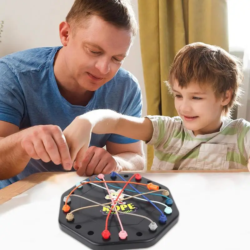 Twisted Rope Puzzle Game Strategy Board Game Brain Teaser For Gathering And Travel Portable Mind Toys For Kids Ages 3
Twisted Rope Puzzle Game Strategy Board Game Brain Teaser For Gathering And Travel Portable Mind Toys For Kids Ages 3