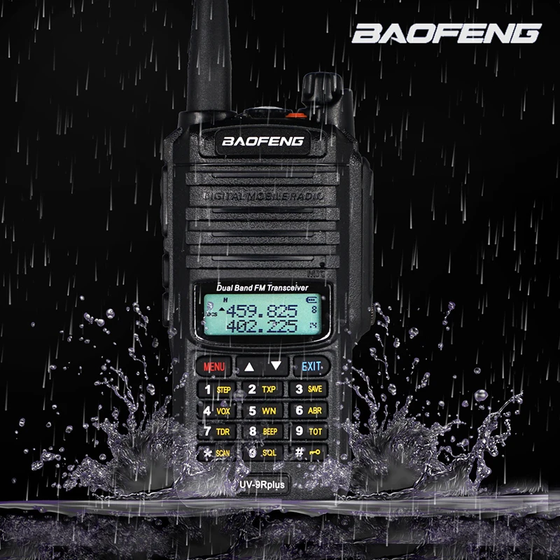 Водонепроницаемая рация baofeng UV-9R plus, высокомощная двухсторонняя рация VHF UHF, портативная профессиональная рация uv9R plus
Водонепроницаемая рация baofeng UV-9R plus, высокомощная двухсторонняя рация VHF UHF, портативная профессиональная рация uv9R plus