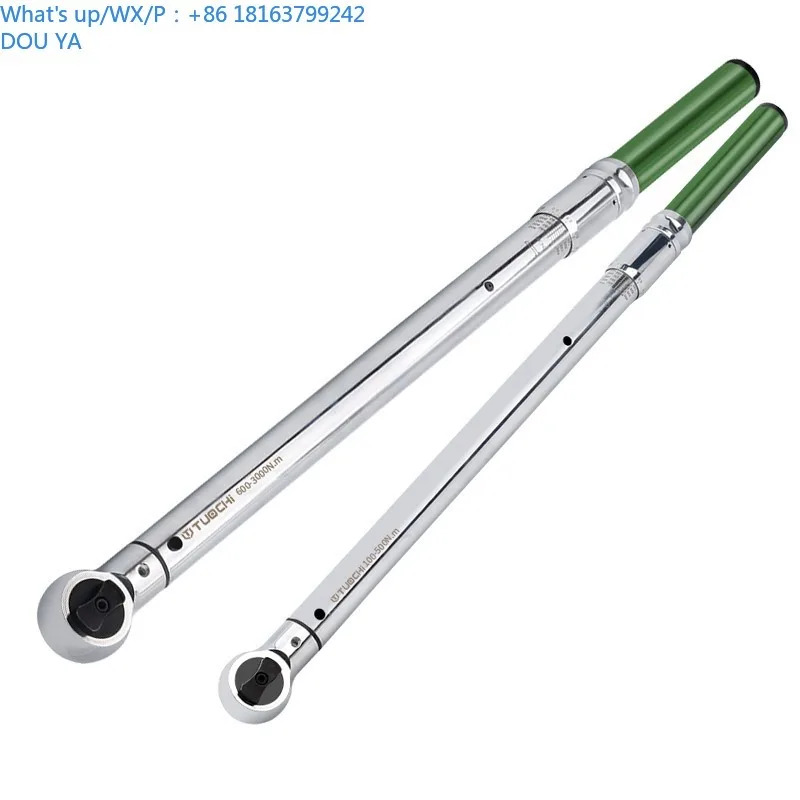 Multifunctional High-Precision Chrome Finish Industrial Use Repairs Adjustable CRV Steel Torque Wrench Set
