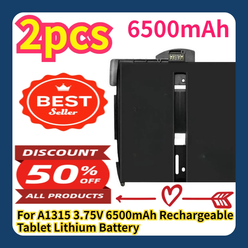 For A1315 3.75V 6500mAh Rechargeable Tablet Lithium Battery
For A1315 3.75V 6500mAh Rechargeable Tablet Lithium Battery