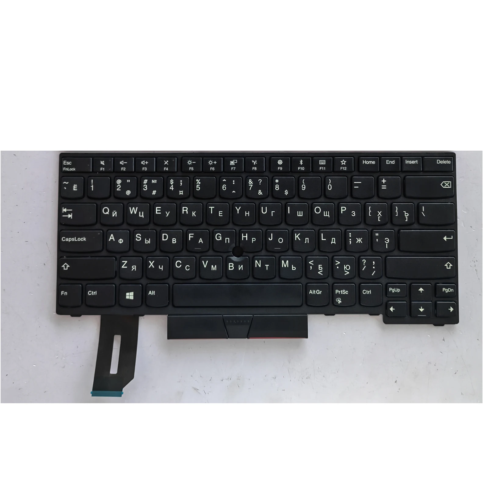 RU Layout for Lenovo Thinkpad E480 E485 E490 E495 T480s T490 T495 Laptop Keyboard
RU Layout for Lenovo Thinkpad E480 E485 E490 E495 T480s T490 T495 Laptop Keyboard