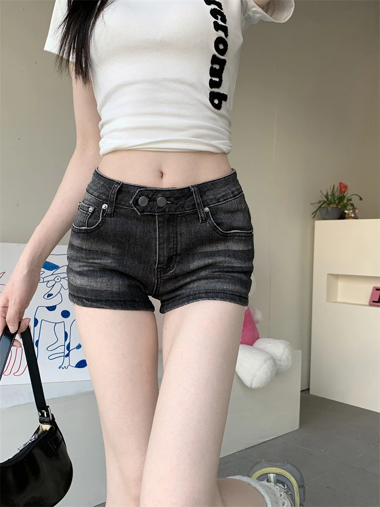 Summer Women American Vintage Harajuku Kpop Y2k Streetwear Korean Jean Shorts 2000s Denim Hot Pants Abi Grunge Gyaru Coquette
Summer Women American Vintage Harajuku Kpop Y2k Streetwear Korean Jean Shorts 2000s Denim Hot Pants Abi Grunge Gyaru Coquette