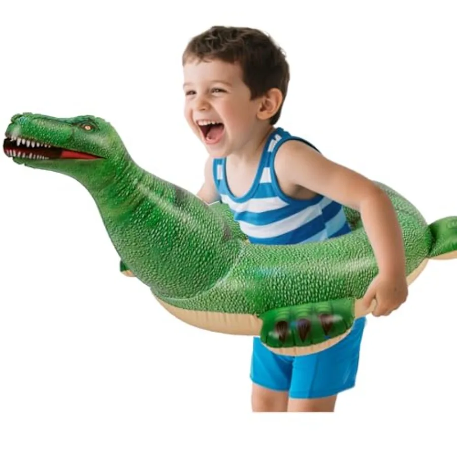 Lifelike Inflatable Dinosaur Pool Floats,Swimming Pool Ring Pool Toys for Toddlers Ages 3-12 Boys Girls
Lifelike Inflatable Dinosaur Pool Floats,Swimming Pool Ring Pool Toys for Toddlers Ages 3-12 Boys Girls