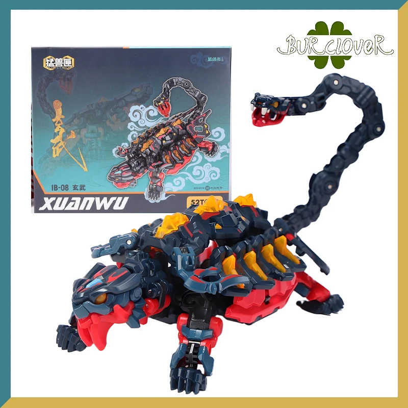 52TOYS оригинальная серия INFINTYBOX IB-08XUANWU игрушки-трансформеры в сборе, коллекционные предметы и декоративные предметы, детский подарок 
52TOYS оригинальная серия INFINTYBOX IB-08XUANWU игрушки-трансформеры в сборе, коллекционные предметы и декоративные предметы, детский подарок