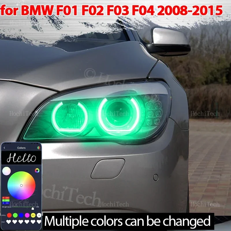 RGB Angel eyes ring kit multi-colored flash Remote control for BMW 7 Series F01 F02 F03 F04 730d 740d 740i 750i 760i 2008-2015
RGB Angel eyes ring kit multi-colored flash Remote control for BMW 7 Series F01 F02 F03 F04 730d 740d 740i 750i 760i 2008-2015