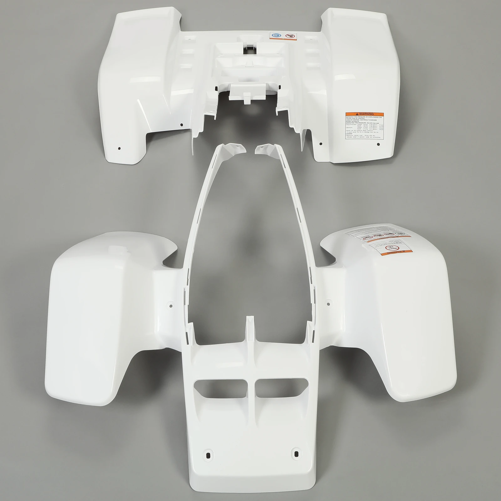 1Set Front & Rear Fender Plastic Body For 1987-2006 Yamaha Banshee 350 White
1Set Front & Rear Fender Plastic Body For 1987-2006 Yamaha Banshee 350 White