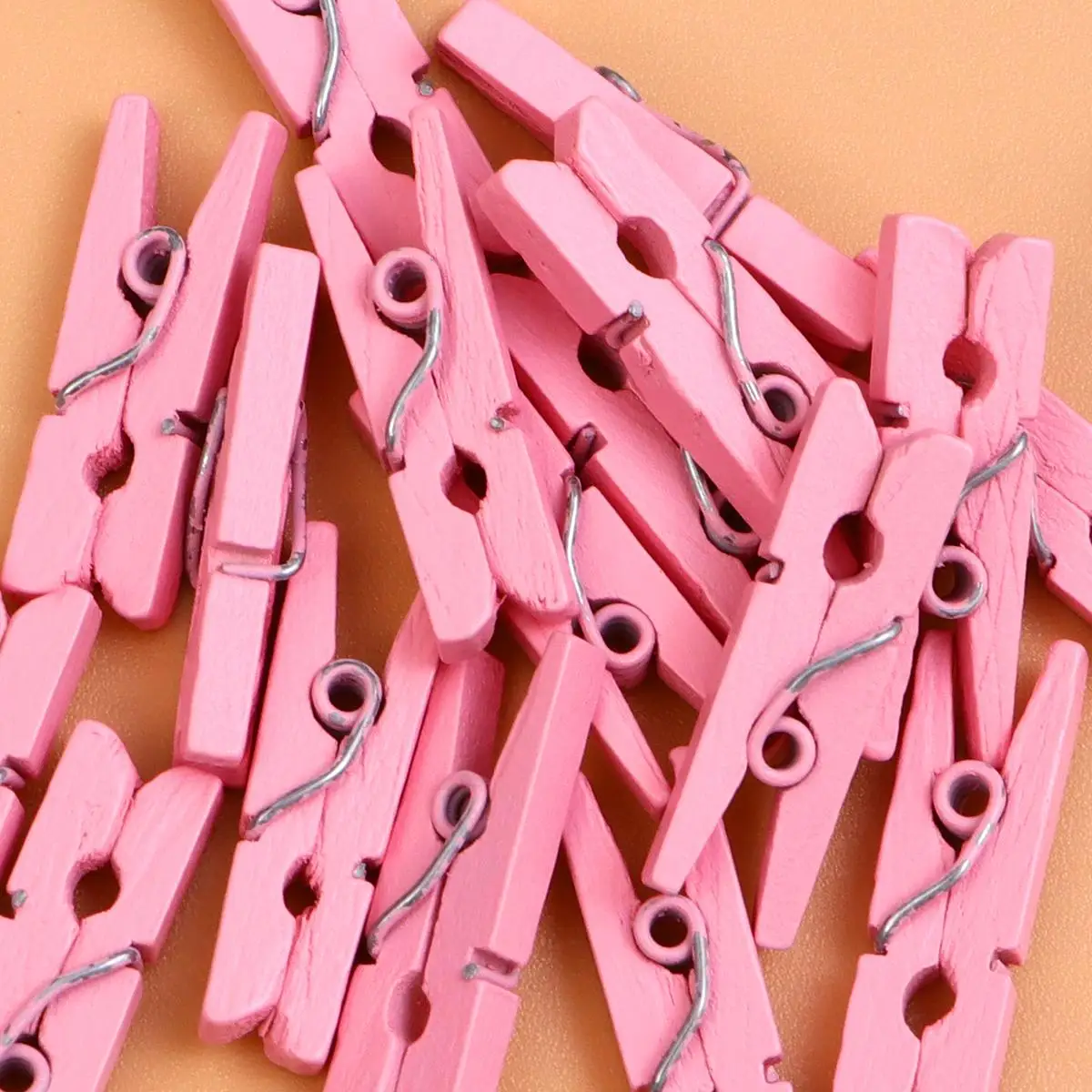 200 Pcs Wooden Clothespins Mini Photo Pegs Craft Clips for Home Decorations Hanging Memo Note Card Display Frame
200 Pcs Wooden Clothespins Mini Photo Pegs Craft Clips for Home Decorations Hanging Memo Note Card Display Frame