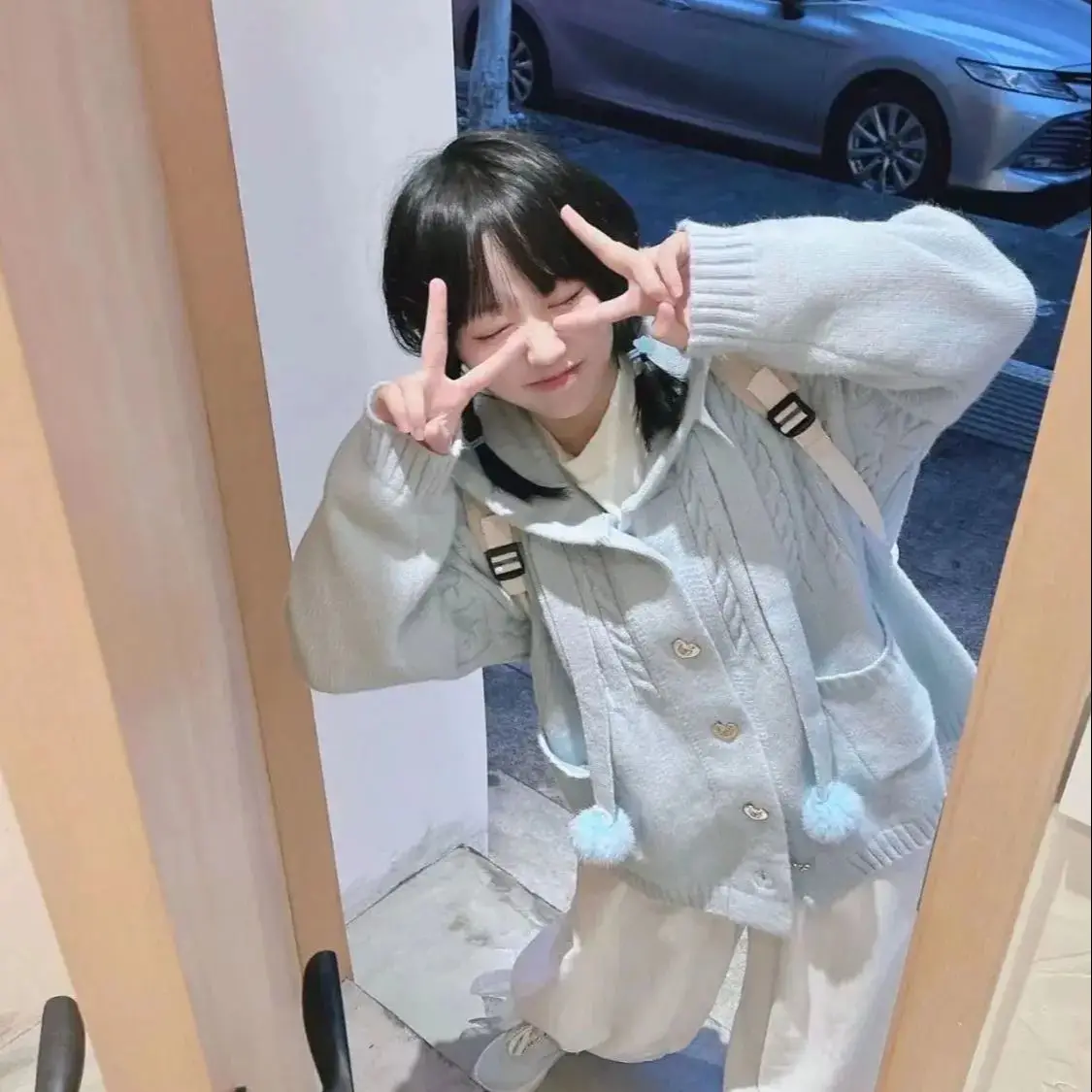 Japan Sweet And Cute Hooded Sweater Top Cardigan New Autumn And Winter Loose Knitted Sweater Jacket For Women
Japan Sweet And Cute Hooded Sweater Top Cardigan New Autumn And Winter Loose Knitted Sweater Jacket For Women