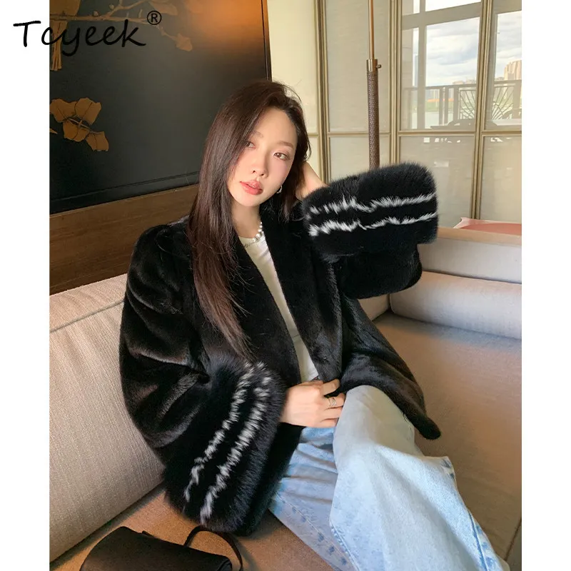 Tcyeek Natural Mink Fur Coat Woman Clothes Whole Mink Real Fur New in Coats Winter Jacket Women Loose Fit Fashion Шуба Женская
Tcyeek Natural Mink Fur Coat Woman Clothes Whole Mink Real Fur New in Coats Winter Jacket Women Loose Fit Fashion Шуба Женская