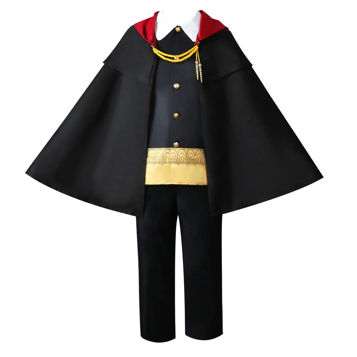 Hemixush Damian Desmond Cosplay Costume School Party Uniform Anime Suit Black Cloak
Hemixush Damian Desmond Cosplay Costume School Party Uniform Anime Suit Black Cloak