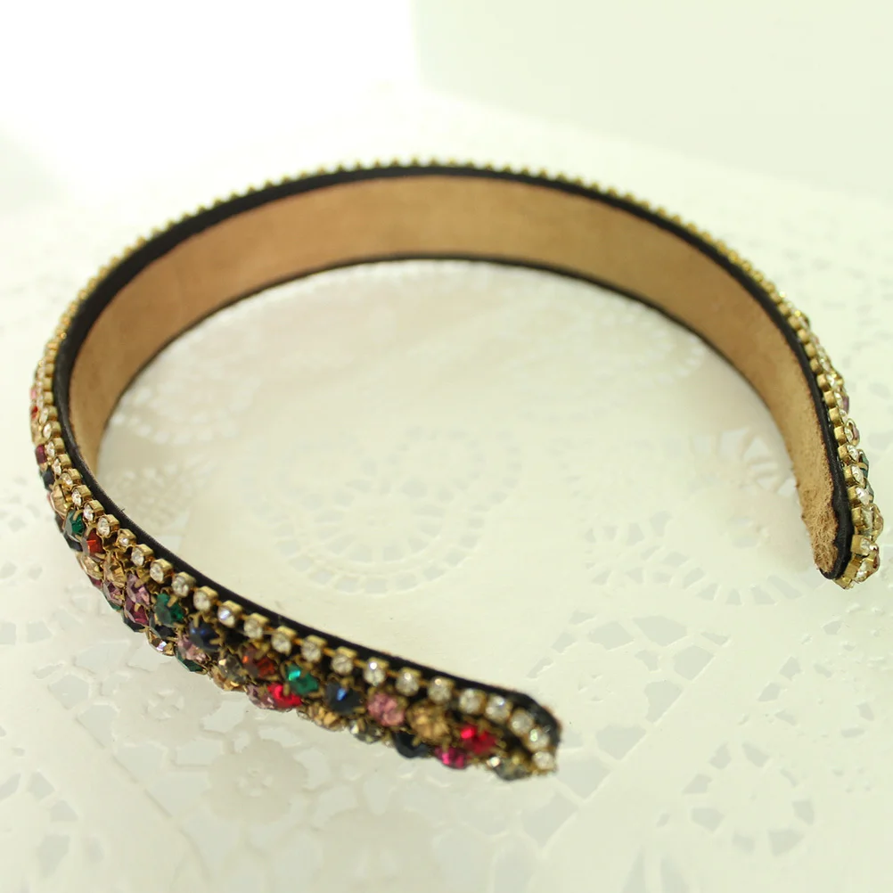 Crystal Wide Hair Headband Rhinestone Hairband Mixed Color Elegant Hair Hoop for Women Girls Party Prom Daily Wear
Crystal Wide Hair Headband Rhinestone Hairband Mixed Color Elegant Hair Hoop for Women Girls Party Prom Daily Wear