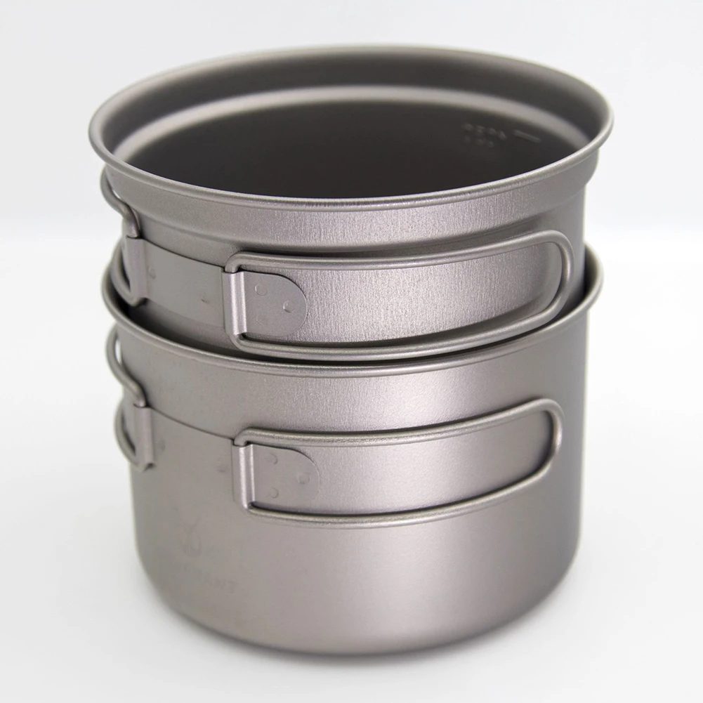 Титановая сковорода для кемпинга, легкая сковорода-чашка для кемпинга, 138x138x38 мм, походная посуда из чистого титана
Титановая сковорода для кемпинга, легкая сковорода-чашка для кемпинга, 138x138x38 мм, походная посуда из чистого титана