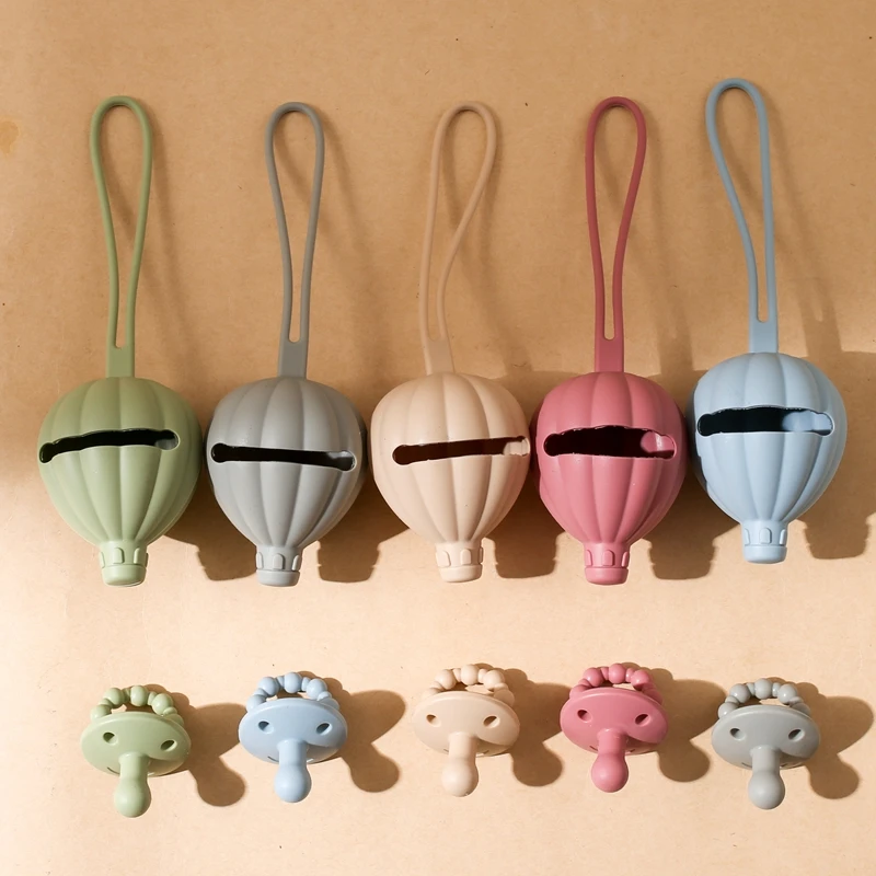 2pcs Baby Balloon Pacifier Holder BPA Free Food Grade Silicone Infant Portable Soother Container Box Nipple Storage Box
2pcs Baby Balloon Pacifier Holder BPA Free Food Grade Silicone Infant Portable Soother Container Box Nipple Storage Box