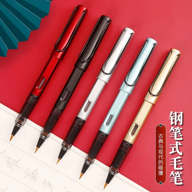 30PCS Beginner's Soft Pen Portable Ink Bag Pen Style Hair Brush Beautiful Pen Can Add Ink Soft Head Pen Copy Scripts
30PCS Beginner's Soft Pen Portable Ink Bag Pen Style Hair Brush Beautiful Pen Can Add Ink Soft Head Pen Copy Scripts