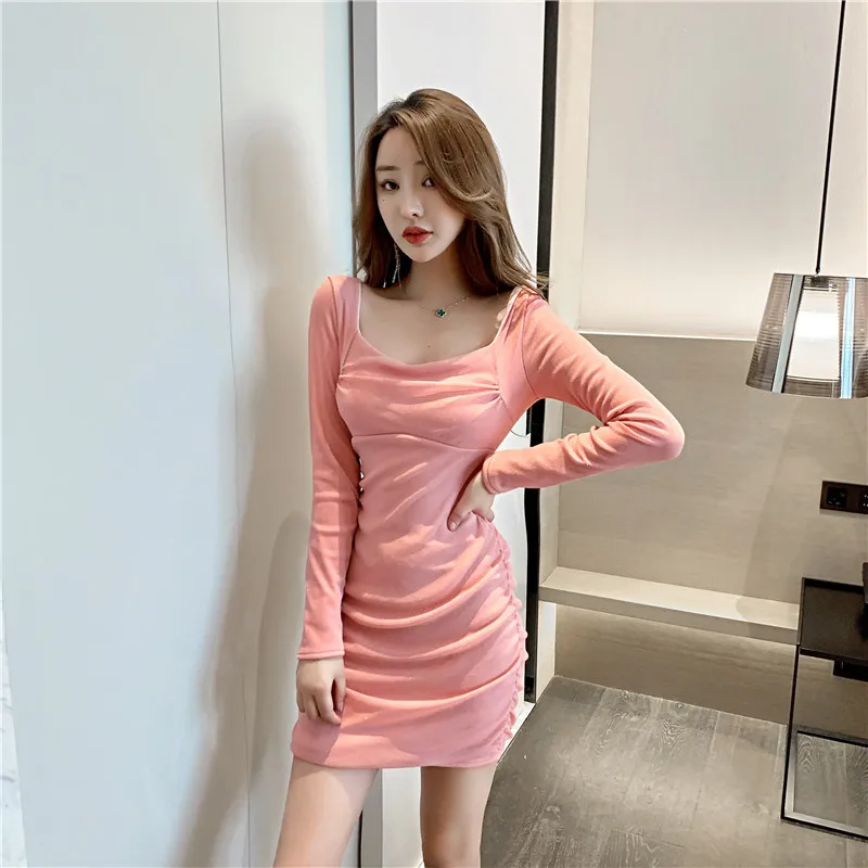 Women Sexy Autumn Long Sleeve Square Neck Bodycon Party Club Mini Dress 2024 Spring Autumn Clothes Dropshipping Streetwear Black
Women Sexy Autumn Long Sleeve Square Neck Bodycon Party Club Mini Dress 2024 Spring Autumn Clothes Dropshipping Streetwear Black